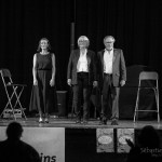 Odile Frison, Alain Withier, Marjorie Bourgois
, Argentière la Bessée, 2021,
crédit photo Sebastien CHOLIER